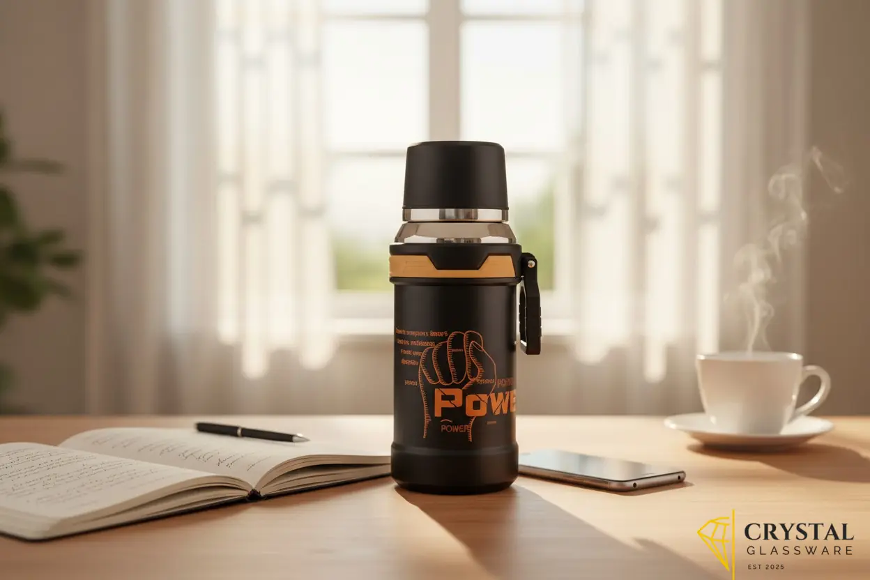 800ml Power stainless steel vacuum insulated water bottle